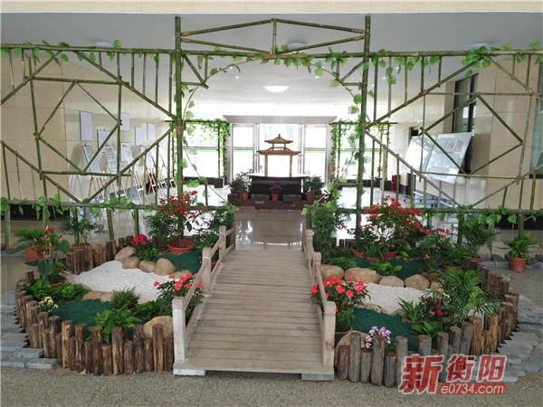 快乐劳动 衡阳生态校园里的 园林建造师 